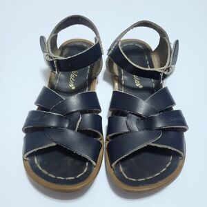 Authentic Salt Water Sandals by Hoy - Navy w/ box Girls Size 12